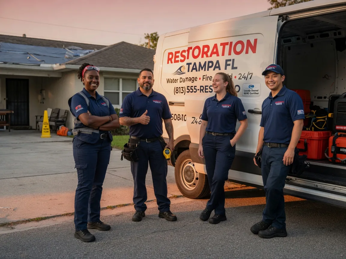 Water Damage Restoration company in Enid, MS
